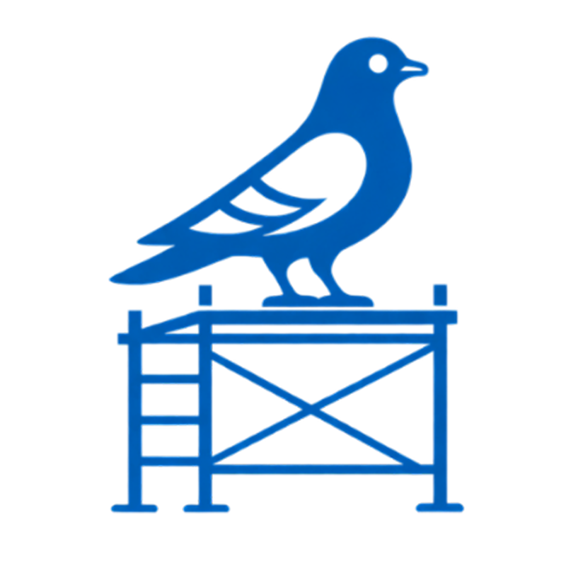Home uld pigeon scaffold logo